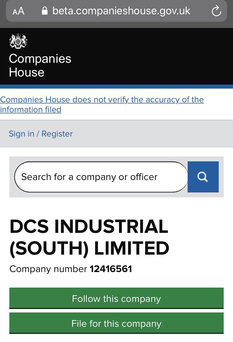 In fact, other than its appearance in this diagram, DCS Industrial (South) Ltd is never mentioned at all (and its name is misspelled in the diagram).