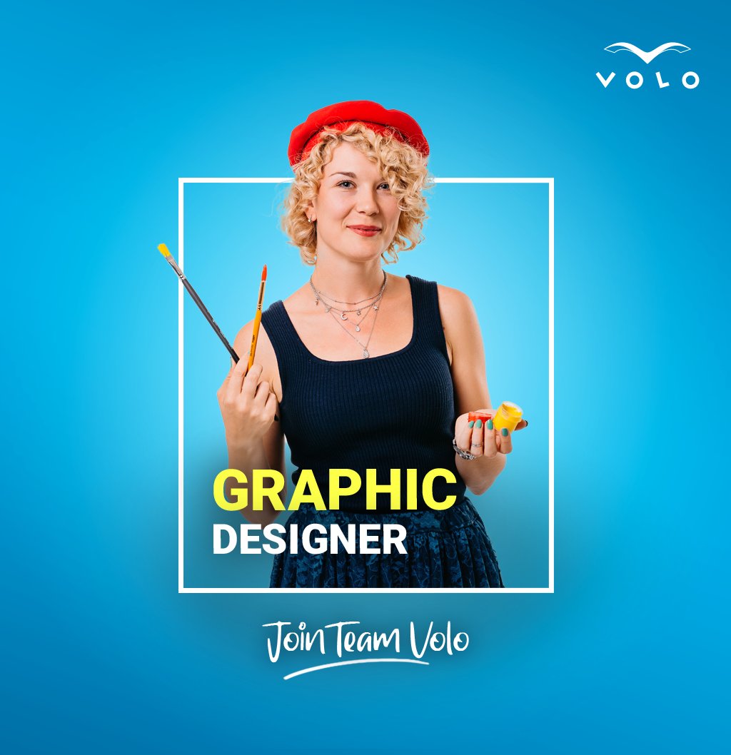 VOLO_IT's tweet photo. 📢 We're looking for a driven, creative, and proactive #GraphicDesigner to join our #marketing team. Send in your portfolio!
https://t.co/s6Ita9X8AZ
#VOLOCareers #Gorcka https://t.co/kYS8qHLXyj