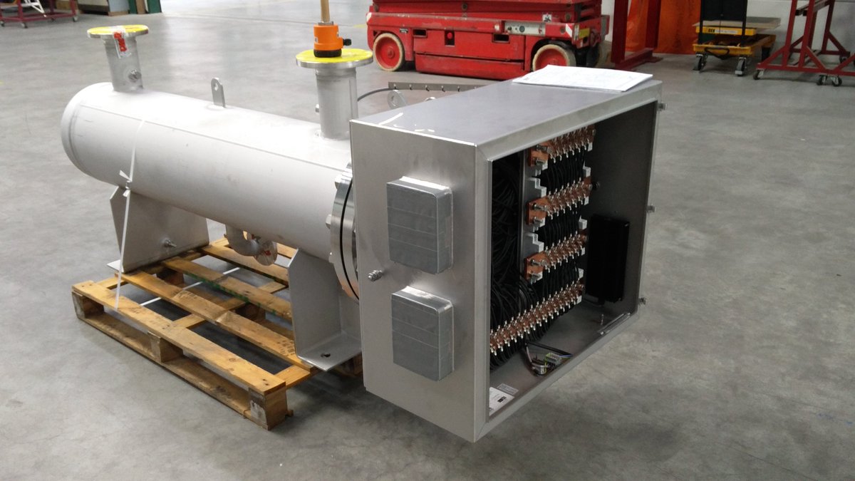 Another satisfied customer! 9 pieces 1.200kW Water Cooled Load Banks for a Offshore Jacking system. #Loadbanks #Offshore #Satisfiedcustomer