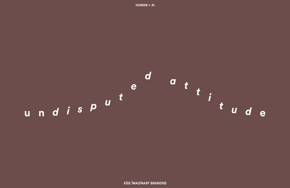 xidecouk's tweet photo. Undisputed Attitude — Skateboard Co

XİDΣ ЇMAGİNAЯY BЯAND5
Experience Human × AI design collaboration!

Visit https://t.co/OT4dXbrnCz to submit your imaginary brand.

#xide #AI #design #branding #logo #artificialintelligence https://t.co/0gaY5NK6C6