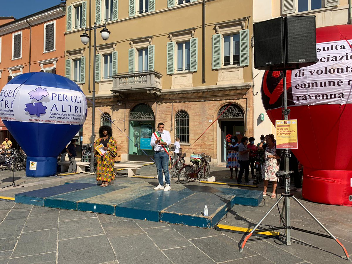 Perglialtri's tweet photo. Alcuni scatti della Festa del volontariato di Ravenna 2020. 
Guarda la galleria completa su https://t.co/Pxn75DaFdo https://t.co/M7UFtV5kcf