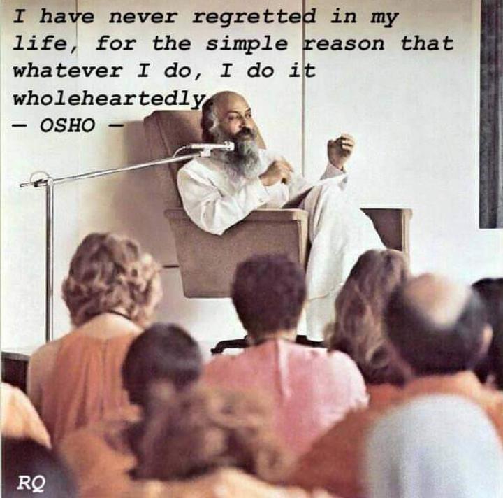 adigawrites's tweet photo. "I have never regretted in my life, for the simple reason that wherever I do, I do it wholeheartedly."
- Osho

#Osho #OshoQuotes #MotivationalMonday #Thoughtful #QuotesAboutLife #Life #Adigawrites #Manipal https://t.co/gdbmJzwD9G