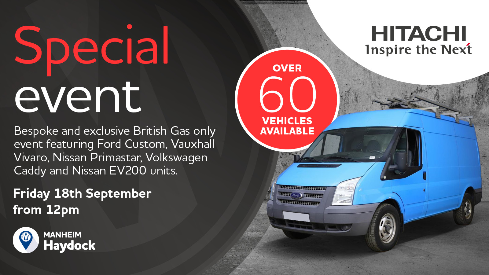 ex british gas vans auction