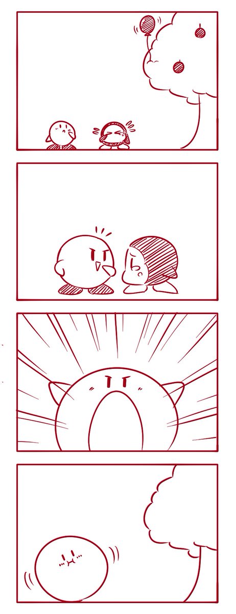 【バルーンの漫画】#kirby #fanart 