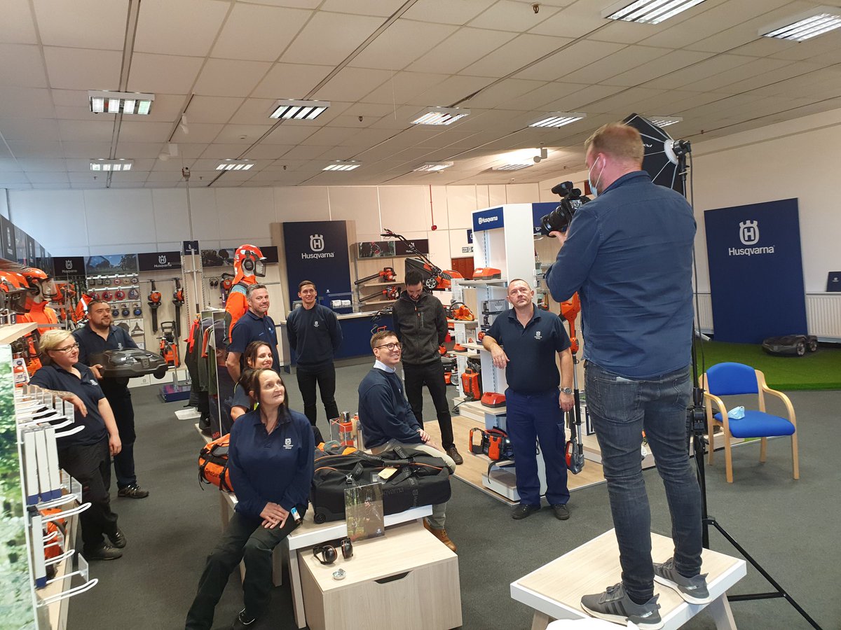 LeanneLECC's tweet photo. This morning we're in Newton Aycliffe to photograph learners at Husqvarna, who are being supported by @kellyleegemtra1.
 Photos by @leedobsonphoto https://t.co/csFG98l0cC