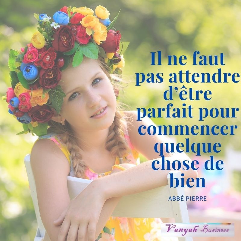 Ramiarason Vania Il Ne Faut Pas Attendre D Etre Parfait Pour Commencer Quelque Chose De Bien Abbe Pierre Citation Motivation Succes T Co Edofuxu6ze Twitter