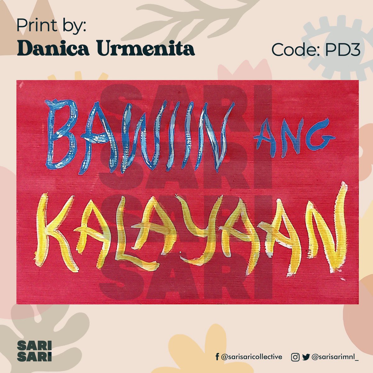 sarisarimnl_'s tweet photo. Note:
- All Print Sizes are 3R
- Link for ordering is on our bio!
#SariSariMNL
#ComebackForACause https://t.co/74B18Ihcjb