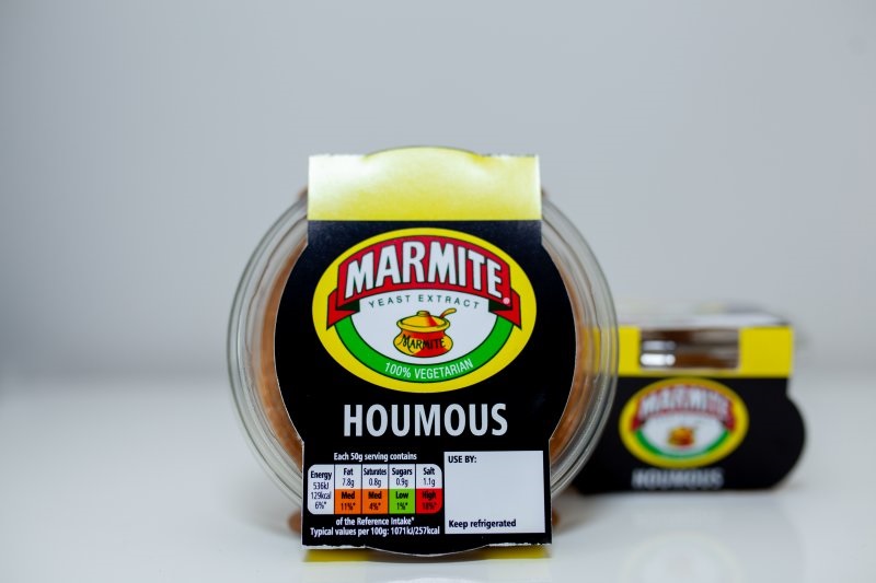 MuseumofBrands's tweet photo. It seems like there's no shortage to the things that people love (or hate) to put with the nations favourite divider! The latest in that list is houmous! Are you giving this new Marmite product a go? - https://t.co/OfrsHcx8qo https://t.co/jxC0ZCkxHa