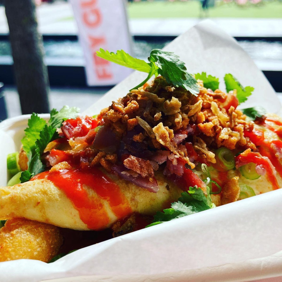 FryguysMk's tweet photo. Get yer loaded tots here from 11 am at Queens Court CentreMK Opposite Starbucks #Streetfood #independentMK #CentreMK #foodiesofinstagram #eatandexploremk #feedyoursoull https://t.co/0bPSsfkCMr