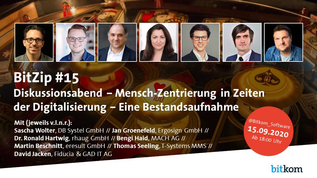 Bitkom_Software's tweet photo. Morgen ist wieder #BitZip! Wir diskutieren über "Mensch-Zentrierung in Zeiten der #Digitalisierung" und freuen uns auf @saschawolter @ui_design @Ronald_Hartwig Bengi Haid @UUXMartin Thomas Seeling und David Jacken!
https://t.co/3Mzr2Q5Yxs
Sei dabei! Mail an f.termer@bitkom.org https://t.co/xd3EfRV4ob