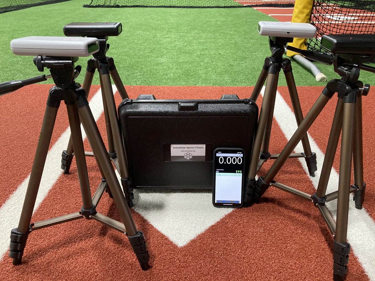 Usascoutil's tweet photo. Laser gate timers are in for true 60yd times. Cant wait to get the players on it. #uncommitted #sportsrecruits #playerevals #theprestigeway https://t.co/l7YtYjelBN