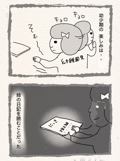 Day98
姉の日記を読む妹

#漫画が読めるハッシュタグ 