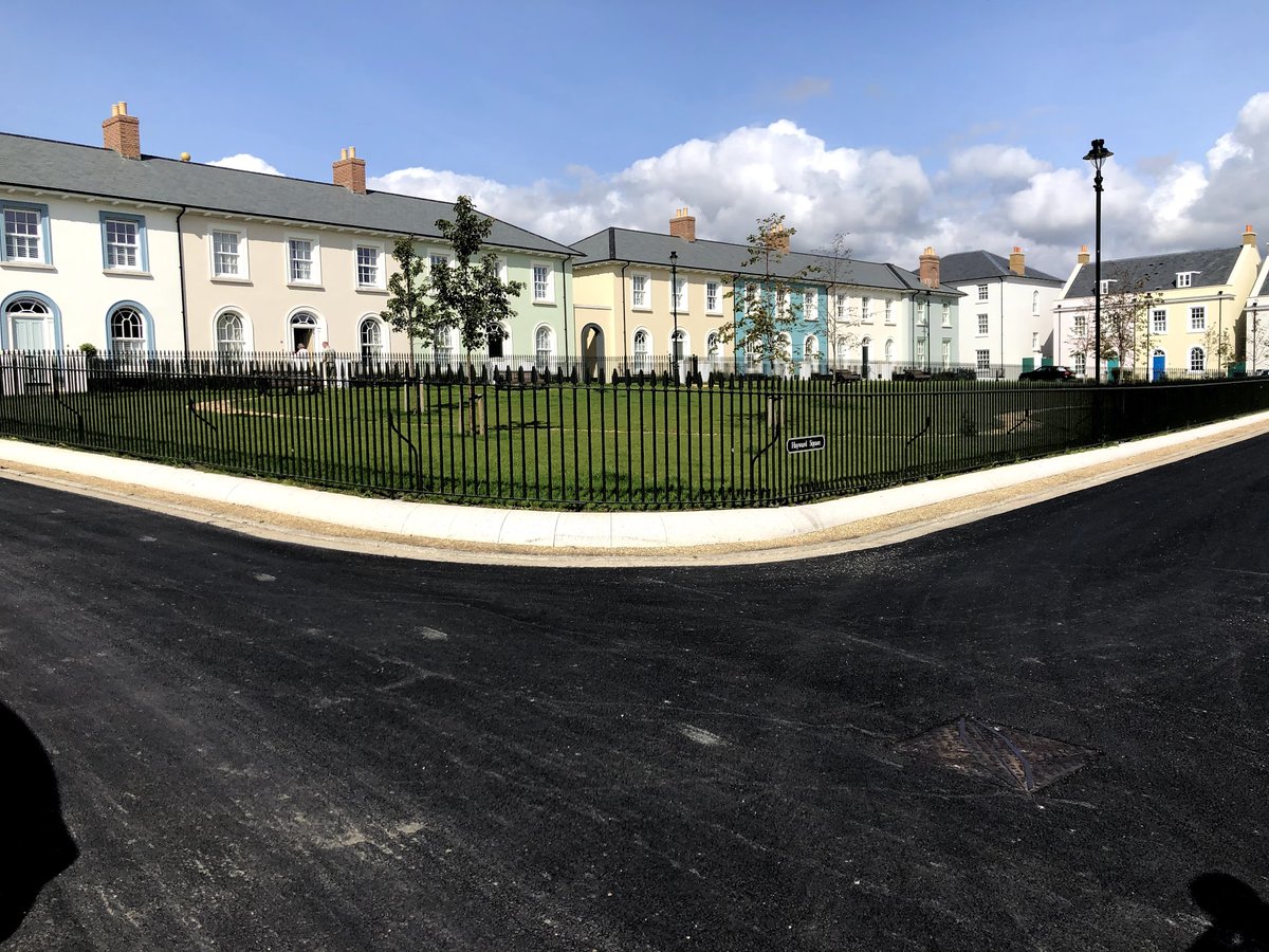I went to Poundbury on Saturday. Don't believe the haters! There are certainly better & worse sections, with the developers learning as they went on, but it is by and large a success, and some areas are beautiful.