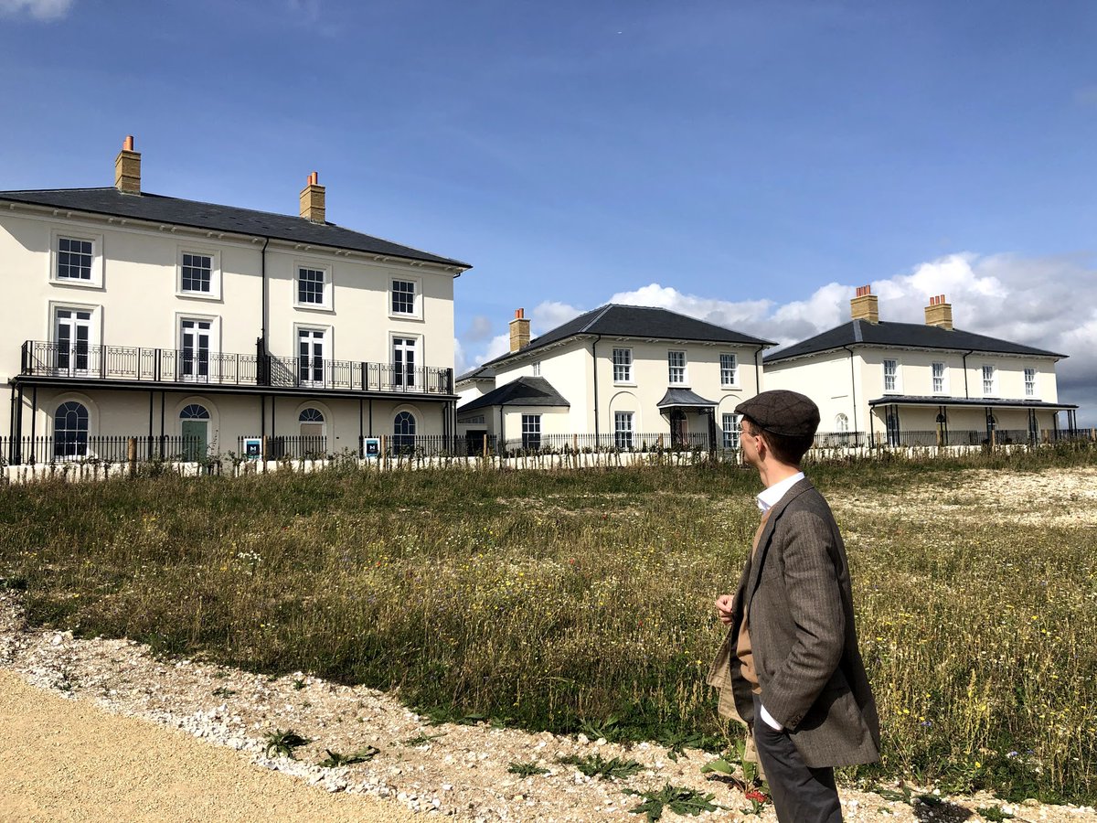 I went to Poundbury on Saturday. Don't believe the haters! There are certainly better & worse sections, with the developers learning as they went on, but it is by and large a success, and some areas are beautiful.