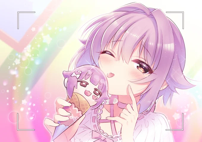 「ボクのカワイさの数だけカワイイね!を押してくださいね???」 