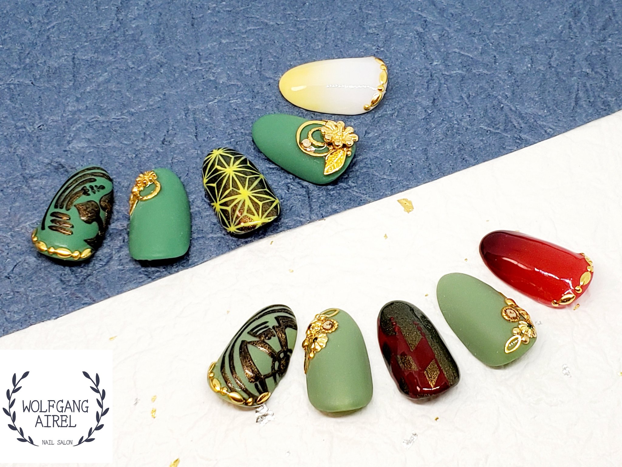 Twitter 上的 Nail Salon Wolfgang Airel 刀剣乱舞 桑名江 さんネイルと 豊前江 さんネイル 以前撮った写真が見つかった 刀剣乱舞ネイル とうらぶネイル T Co Gjih9ogjoq Twitter