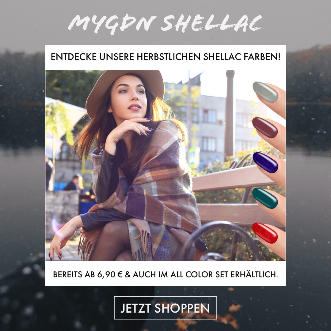 GermanDreamNail's tweet photo. Jetzt neu! Entdecke unsere schönsten Shellac Farben für den Herbst 2020 🍂 Bereits ab 6,90 € &amp; auch im Set mit 29% Rabatt erhältlich. https://t.co/QBKiZgmOsh https://t.co/a5P1PLIBWS