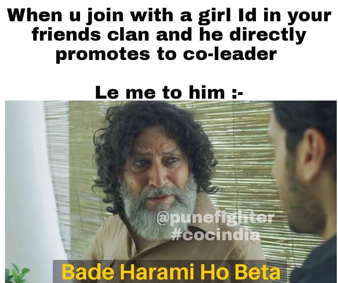 MemsPage's tweet photo. Har 1 Friend Kamina Hota hai😂😂
Like the tweet if you loved it❤️

Pune Fighter Official Instagram:-https://t.co/boyHefwNEU

@FighterPune @SumitmMallabade
#indianclashingcomunity #clashofclans #memes #coc #gaming #clashofclansmemes #punefighter #sumit007 #cocindia https://t.co/oabYLyyIoX