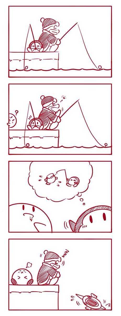 【ブリッパーの漫画】#kirby #fanart 