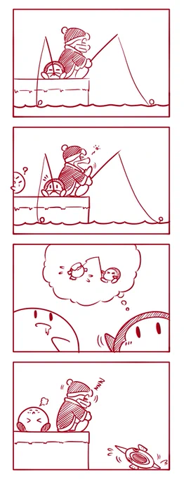 【ブリッパーの漫画】#kirby #fanart 