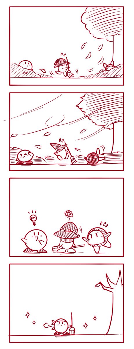 【クリーンの漫画】#kirby #fanart 