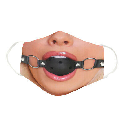 Fetish🏀#Ball🎾#Gag Cotton Face Mask - Hand Made - Reusable - Adult⚾#Size dlvr.it/RgYtm6 👀see more details now!