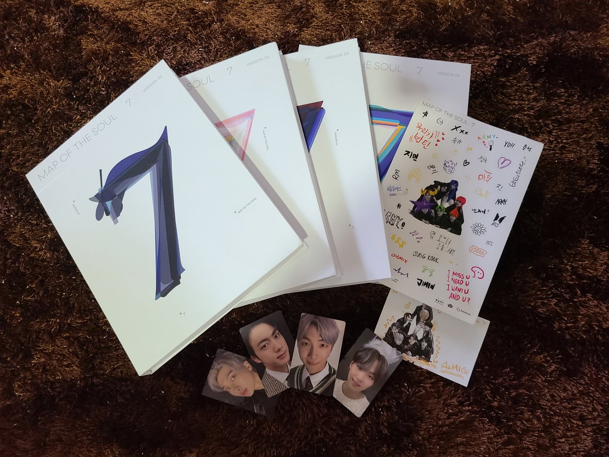 _May_vibes's tweet photo. Got Hyungs line PC and All I need is Jhope to complete hyung line set🥺😭
Map of the soul 7 albums 🥰🥰🥰
#mapofthesoul7album #mapofthesoul7 #mots #mots7
#BTS #ARMY #rmpc #sugapc #jinpc #RM #JIN #SUGA #bangtansonyeondan
#방탄소년단 💜💜💜💜
@BTS_twt💜💜💜💜 https://t.co/iX16nsqgMf