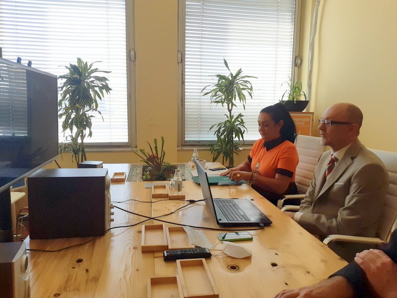 MinistarstvoZZS's tweet photo. Ministar #Trivan u svojstvu potpredsednika zasedanja Skupštine UN za životnu sredinu #UNEA učestvovao je na video-sastanku Biroa Petog zasedanja Skupštine UN za životnu sredinu #UNEA5 i Komiteta stalnih predstavnika država članica Programa UN za životnu sredinu @UNEP . 🌳☘️ https://t.co/FGhBlQYpzK