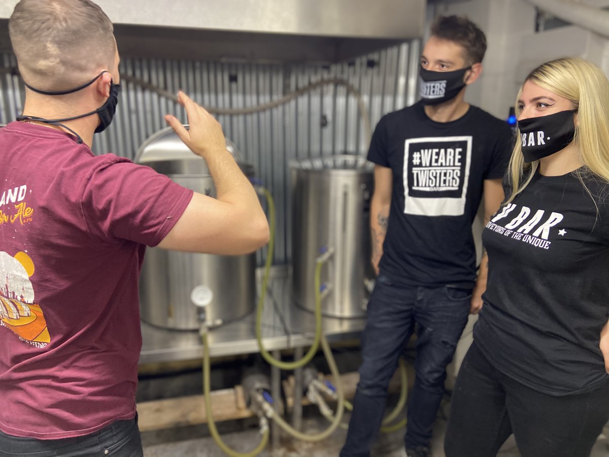 Planning something special with <a href="/twistersbar/">Twisters Bar</a> and <a href="/vbarcolchester/">V Bar Colchester</a> this morning...
#brewmethods #brewday #brewer #brewerylife