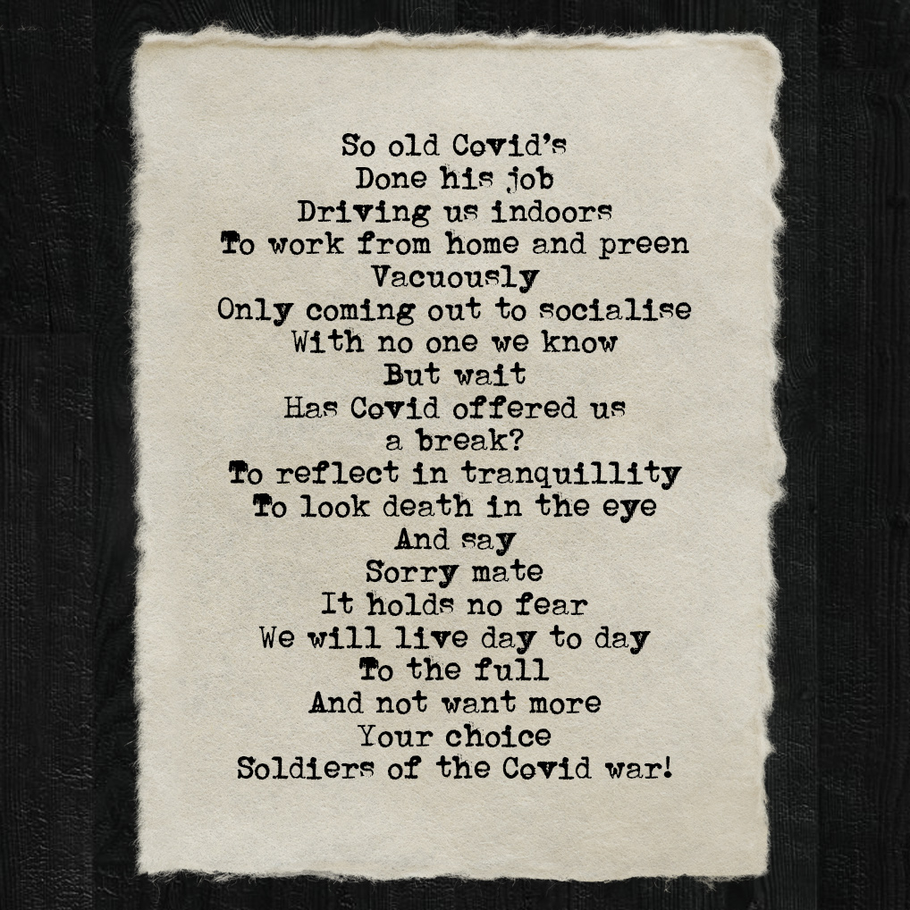 BoyExistential's tweet photo. Extract from my poem, The Covid Rollercoaster

#covid19 #covidpoetry #poetrycommunity #POEMS #ukpoet https://t.co/kGwzpRjp0g