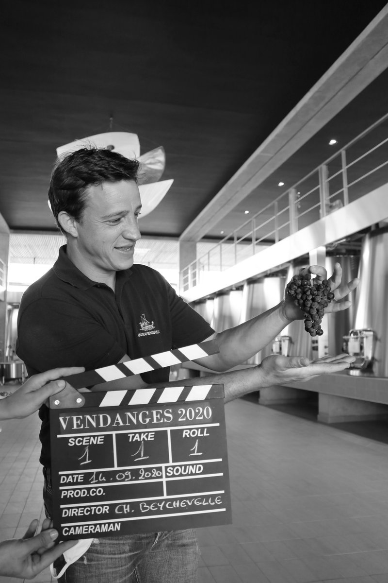 Clap de début des vendanges 2020!
Starting clap for the 2020 vintage!