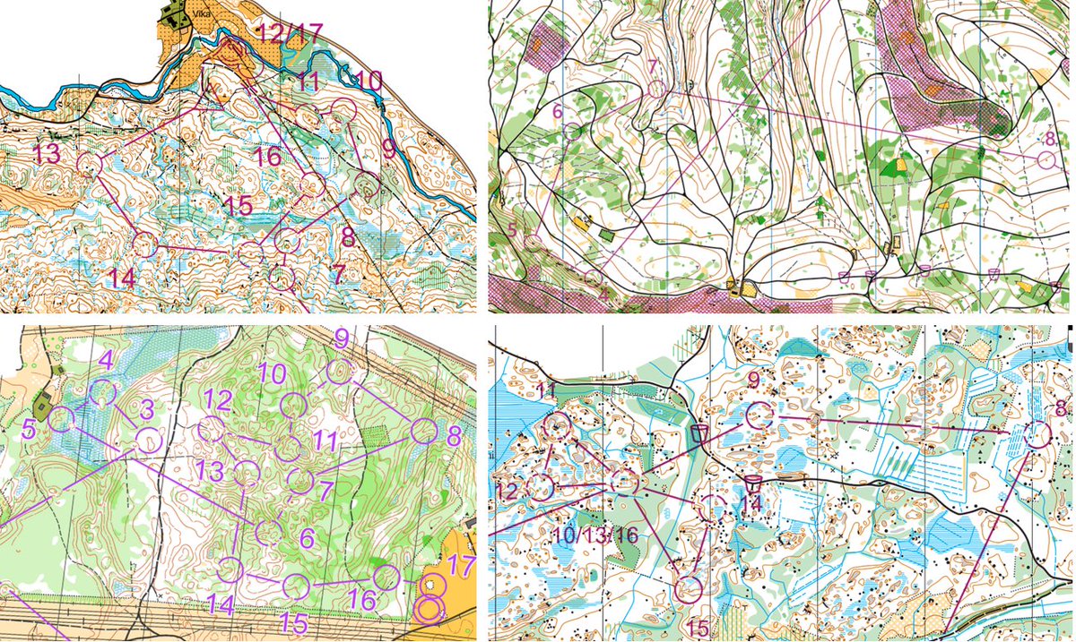 Fascination #orienteering: 4 national champs last weekend. Same sport, very different techical and physical demands. 

In which other sport do athletes face so varied environments and challenges race to race? U never know what's coming next. That's why I❤️#suunnistus.