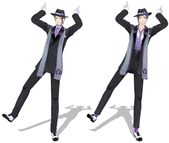 双子寮服とりあえずできた。あとは不具合あったら直す。ひと段落。 