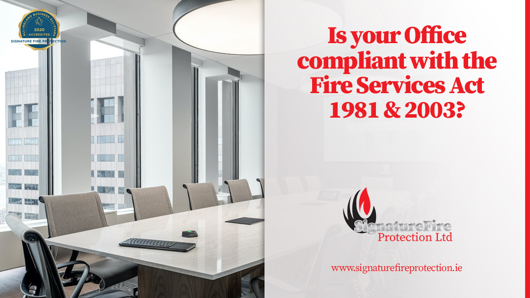 SignatureFire's tweet image. Is your office compliant with Irish law?

We offer a complete fire safety service package for your business, Switch &amp;amp; Save up to 25% on your current cost.

Make sure you are complying with Irish law and call us today 01 612 0654 or email us on info@signaturefireprotection.ie.