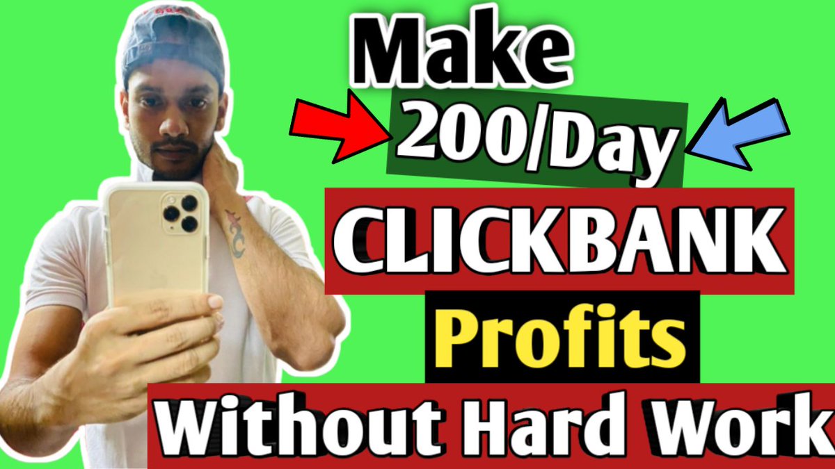 Networking_Raju's tweet photo. ❤️❤️ CLICKBANK TUTORIAL FOR BEGINNERS ❤️❤️
👉👉 Watch Step by Step Tutorial Here: https://t.co/M45mxktLN1
#clicbank #clickbanktutorial #makemoneyonline #affiliatemarketing #business #success #homebusiness #digitalmarketing #workfromhome #paypalmoney #passiveincome #workathome https://t.co/rXdrrVDEgG