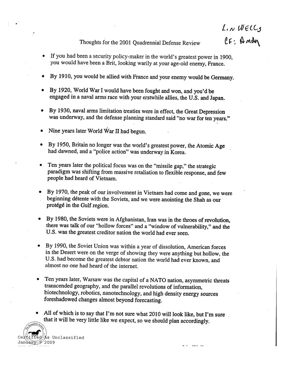 Mark1_1984's tweet image. What a difference ten years can make. Great advert for building in flexibility and not listening to those that profess to have a crystal ball or repeating the latest zeitgeist. 2030 anyone? @nicholadrummond @thinkdefence @kingsbury_ollie @wavellroom