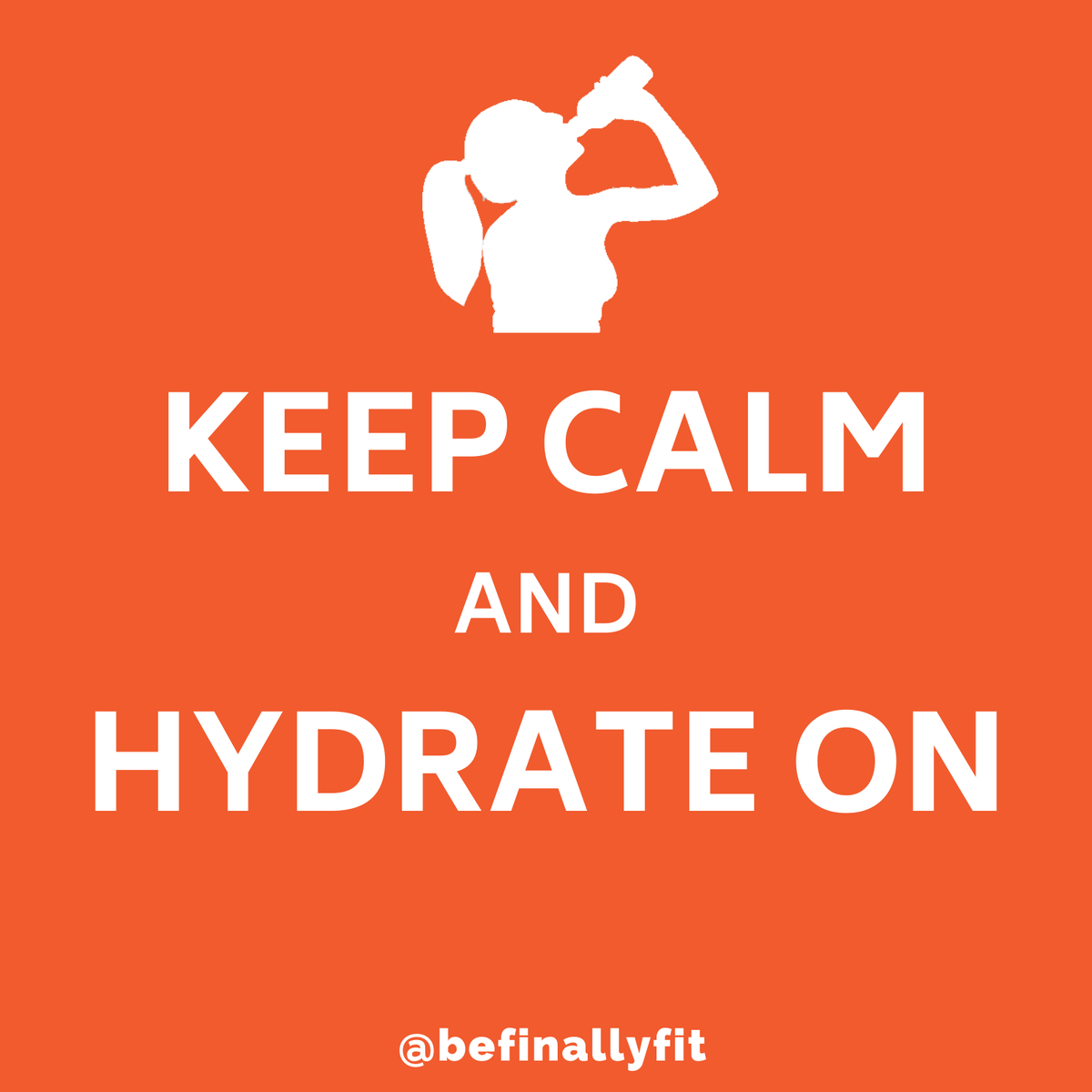 befinallyfit's tweet photo. KEEP CALM AND HYDRATE ON
.
.
.
#befinallyfit #bff #fitness #fitquote #weightloss #weightlossforwomen #loseweight #mondaymantra #mondaymotivation #fitnessmotivation #fitnessmotivationdaily #cleaneating #eatclean #fitspo #getfit #healthylifestyle #weightlosshelp #weightlossideas https://t.co/X7O5KnXrKt