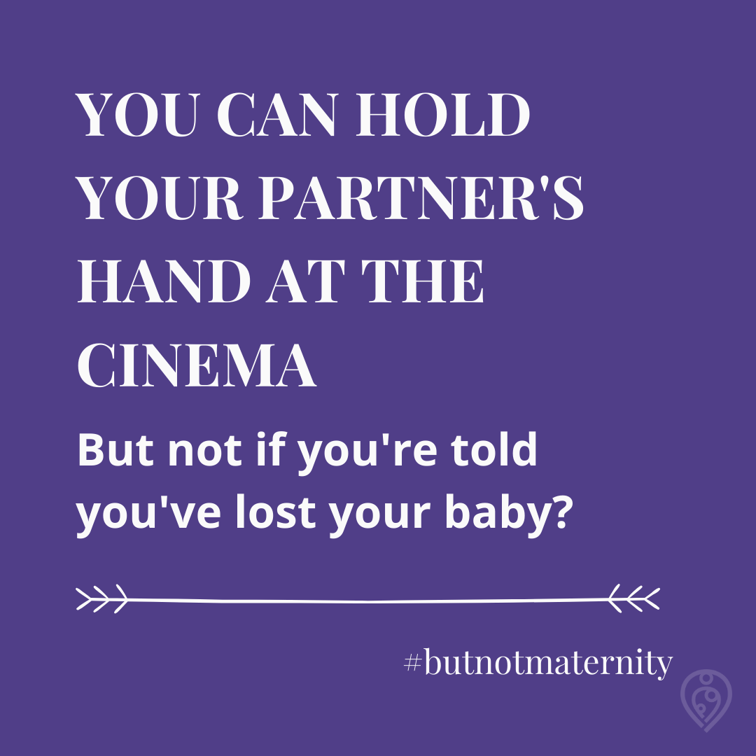 ⚠️Trigger warning⚠️When it comes to maternity, there are usually two people deeply involved and they should have the choice to go through the pregnancy together, every step of the way, especially through loss. #ButNotMaternity #covidbabies #birthrights #enough
