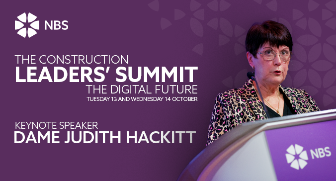 theNBS's tweet photo. SPEAKER ANNOUNCEMENT!📣 Dame Judith Hackitt will be back with us for our online event 'Construction Leaders Summit: The Digital Future' discussing upcoming regulations and what's happened since her keynote speech at #CPLS2020. Book now 👉  https://t.co/TUGyEjQPHt
#CPL2020 https://t.co/YCh9v4dbcz