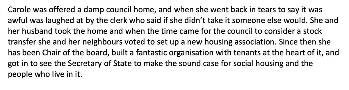 I wrote about Carole when  #DispossessionFilm was released  https://www.dropbox.com/s/tgpuwq4ogwlg2zd/Dispossession%20Blog.docx?dl=0Her reply made me cry and I seem to have something in my eye now