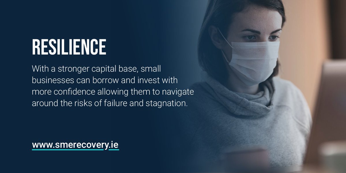 SMERecoveryIrl's tweet photo. #SMEResilience🔗: With a stronger capital base, small businesses can borrow and invest with more confidence allowing them to navigate around the risks of failure and stagnation.
This must be factored into #Budget21 and the National Economic Recovery Plan. #RecoverSmallBusiness https://t.co/pAOi7y8NqH