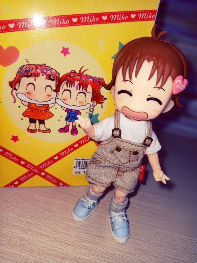 Baprangper's tweet photo. 私のみい子ちゃんドールです!　
先生とても最高だ(つ≧▽≦)つ
私の子供頃おいを良くしてくれて、本当にありがとう(｡ﾉω＼｡)　@marimiiko https://t.co/LdWFiUWLW2