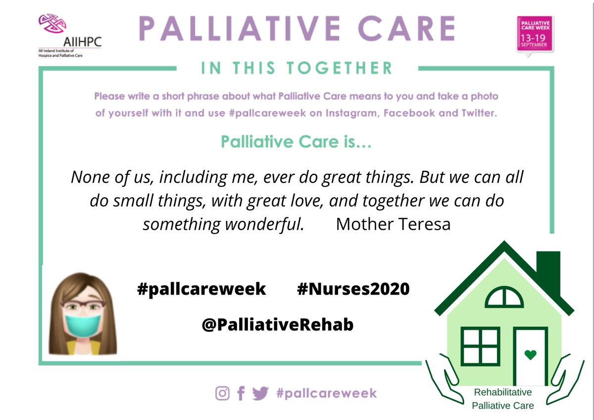 #pallcareweek #PalliativeCare #nurses2020 Palliative care Week 2020 learn more at thepalliativehub.com/palliative-car…