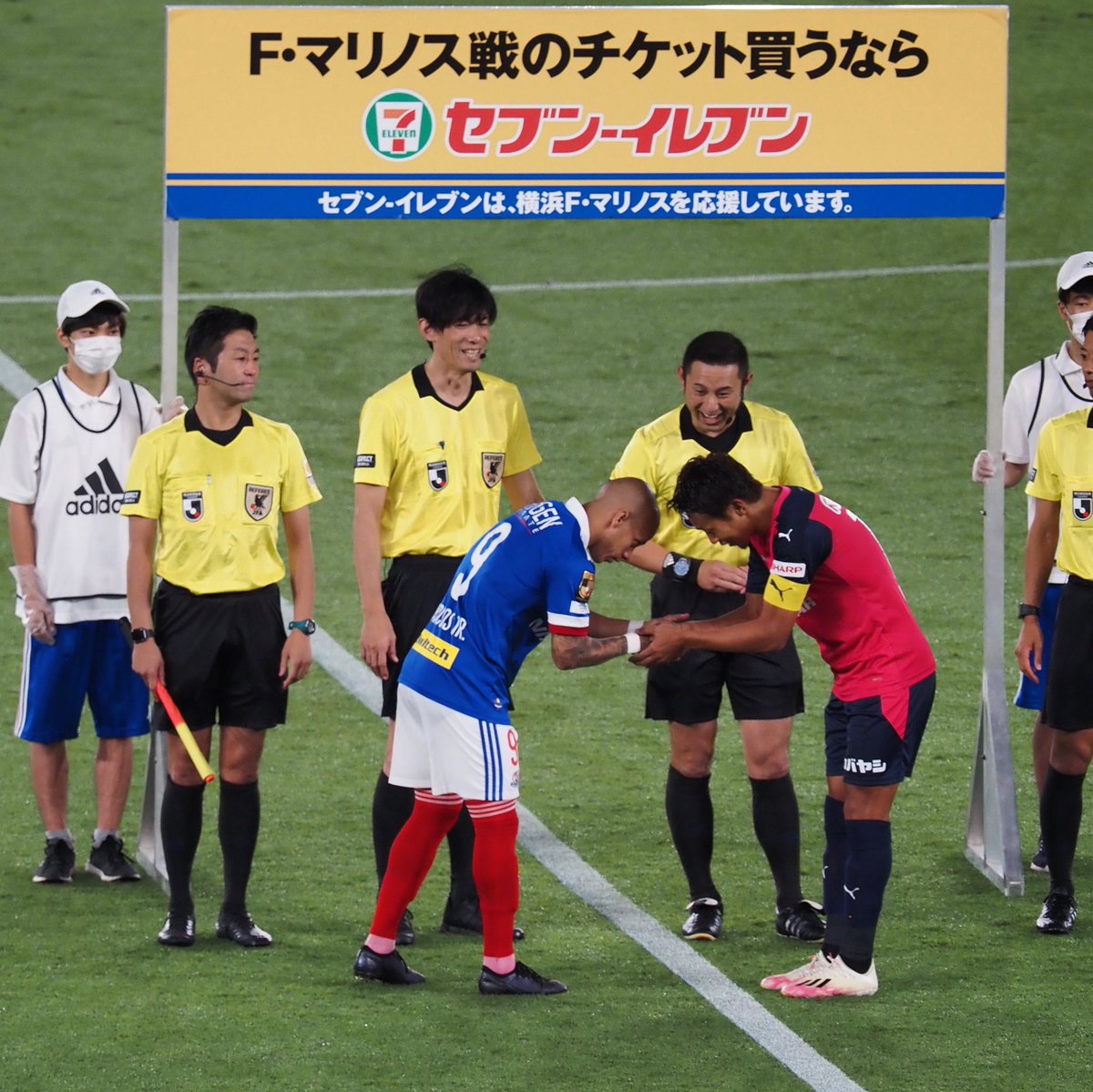 Dice K とても丁寧なマルコス 清武 好感がもてます Marcosjr 清武弘嗣 Fmarinos Cerezo