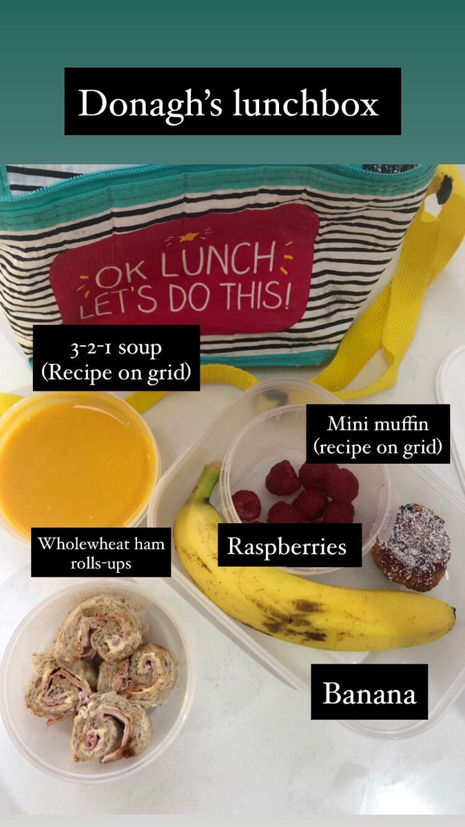 AisLarkin's tweet photo. Doing lunches can be a pain !!! 
I get it - honestly!
I’m not saying doing this is gonna make it any easier but it might give you a little bit of inspiration.....
I post my kids ( age 7, 3, 1.5) lunches everyday on insta ... have a look .. it might help @aisling_larkin_ 👍😉 https://t.co/9wfDUUtAsM