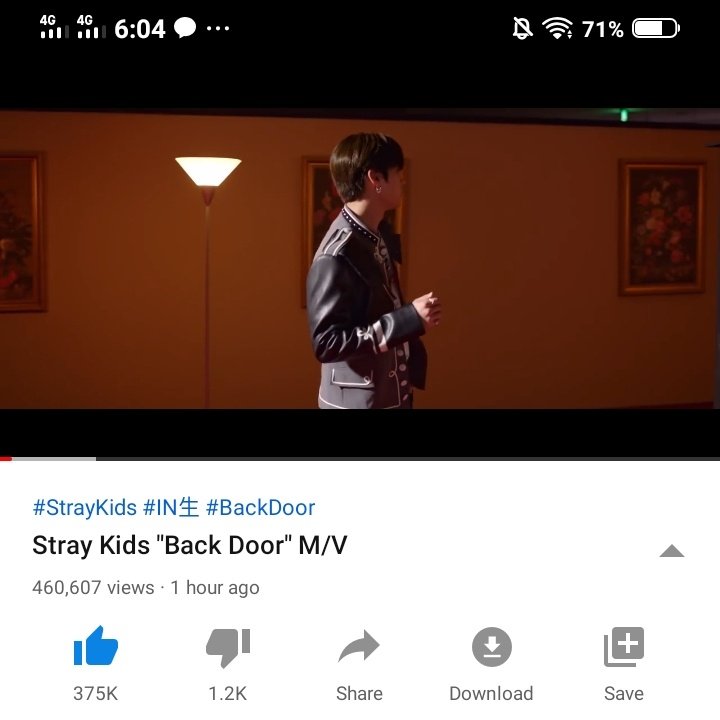 7:04 PM KST— 460,607 PM KST #BackDoorOutNow  #StrayKids_IN生  #StrayKids_INLIFE  #StrayKids_BackDoor #스트레이키즈_백도어  @Stray_Kids