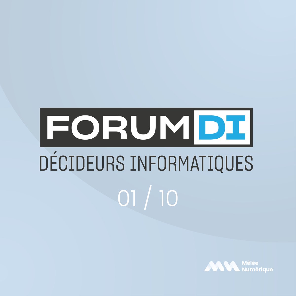 La_Melee's tweet photo. Le forum des décideurs informatiques
L'édition 2020 du #ForumDI : L’agilité à l’échelle de l’entreprise, et pas seulement du SI !
Rendez-vous jeudi 1er octobre de 15h à 17h15. Programme détaillé sur https://t.co/ZXi0qHJ1M5
#MeleeNum https://t.co/1PEbzofP5T