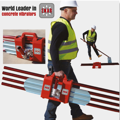 Kit maleta alisado de magnesio, con mangos acoplables.

Es muy apreciado por los detallistas, capataces, albañiles y los operarios del concreto. enargroup.com