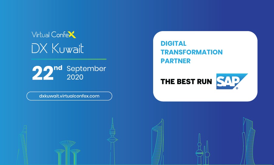 cglobalevents's tweet photo. We are thrilled to welcome on board @SAPMENA as our #DigitalTransformationPartner at the #DXKuwait Virtual Confex. Register now: https://t.co/aTNzInALE8 (Code: SAP20) #digitaltransformationkuwait #vision2035 #techkuwait #transformkuwait https://t.co/6TVdipmB4o