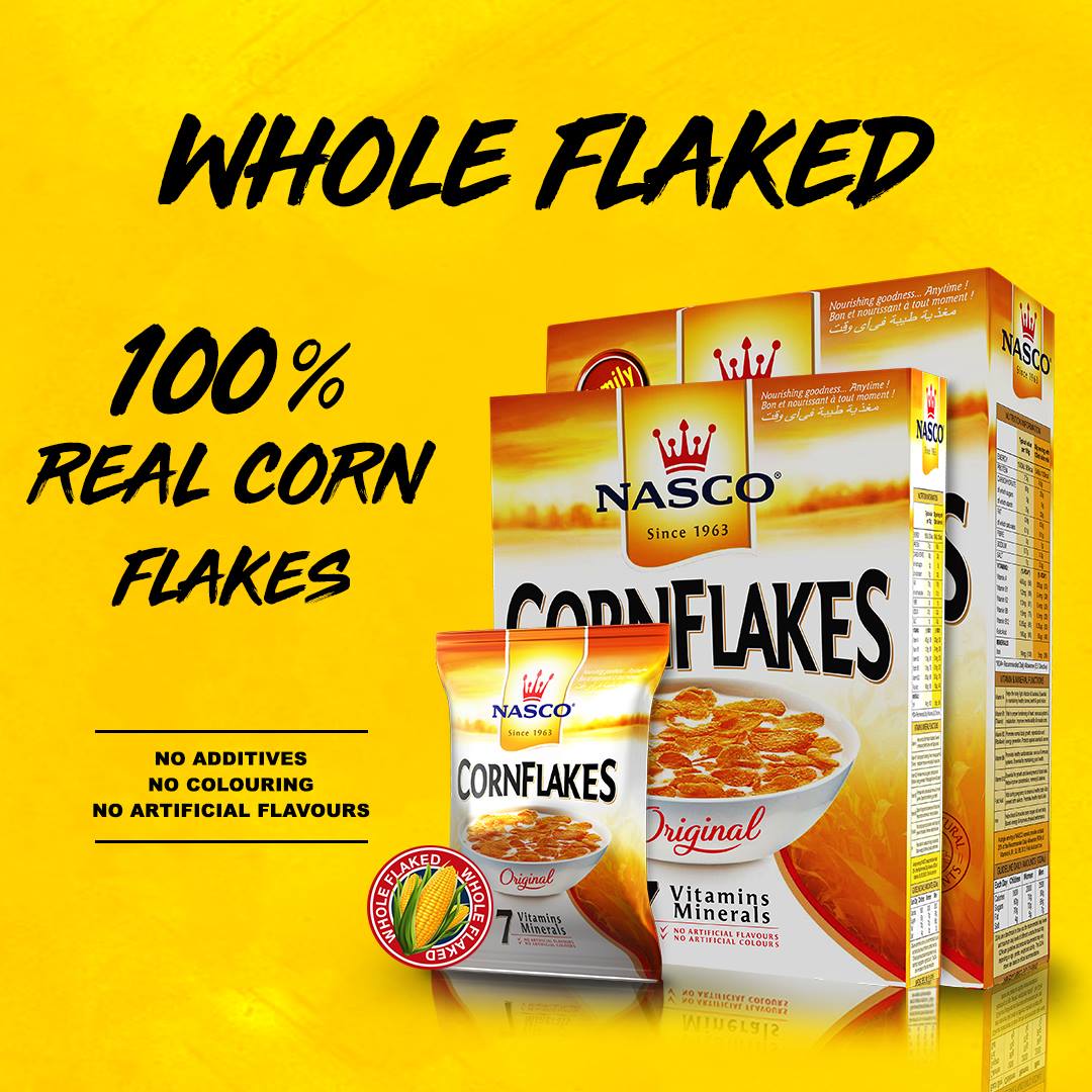 #NASCOcornflakes is 100% #WholeFlaked